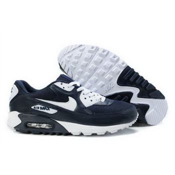 Nike Air Max 90 Mens Shoes Obsidian White Outlet Store